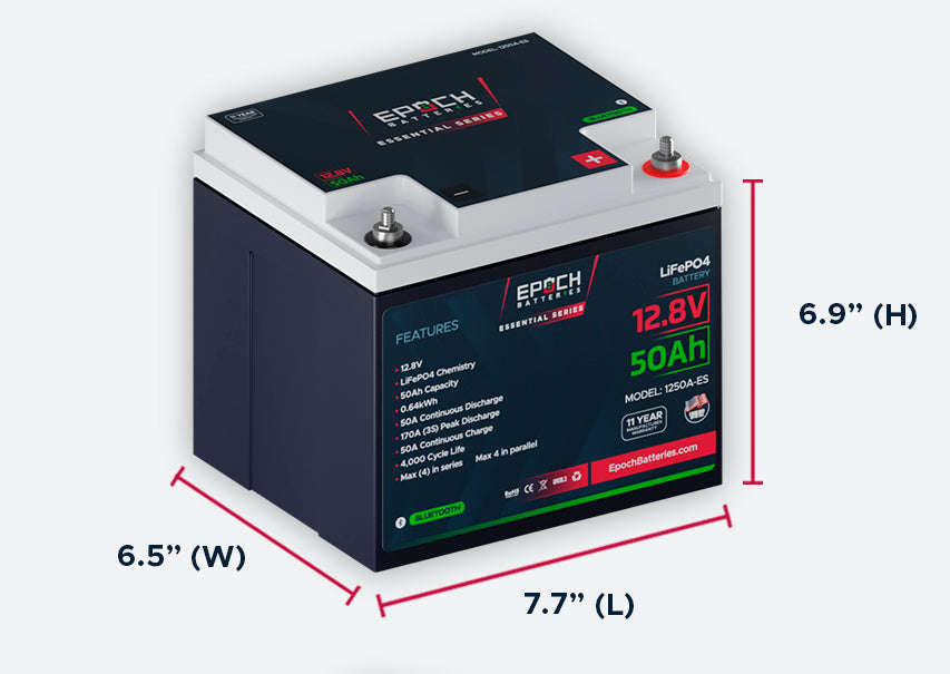 Epoch 12v 50ah (Essentials)