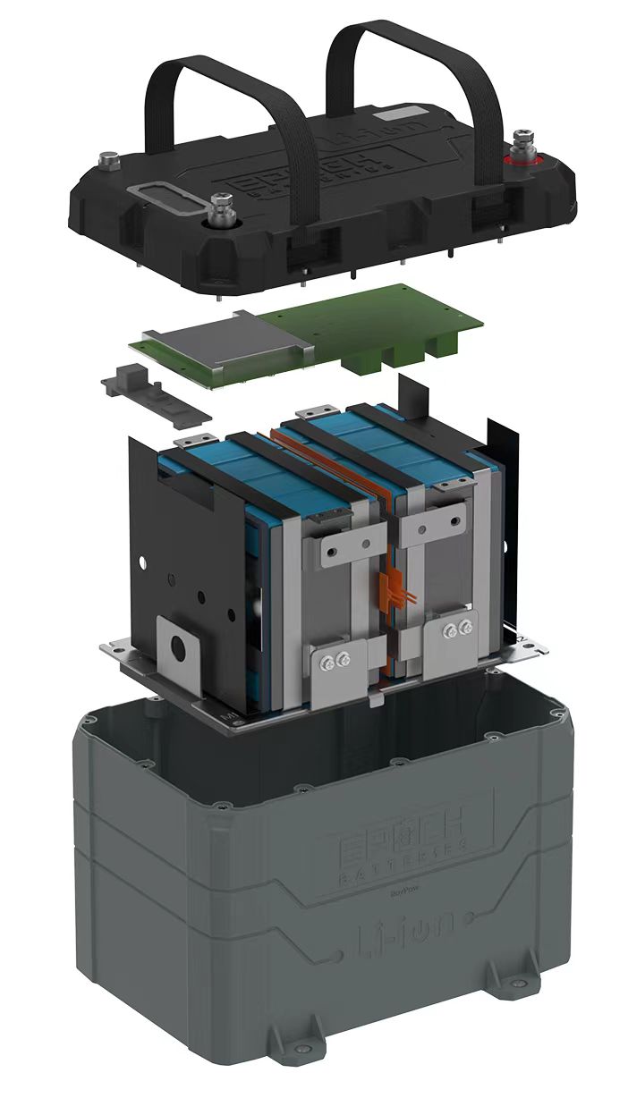 Epoch 24v 50ah  - Ip67 Heated Bluetooth