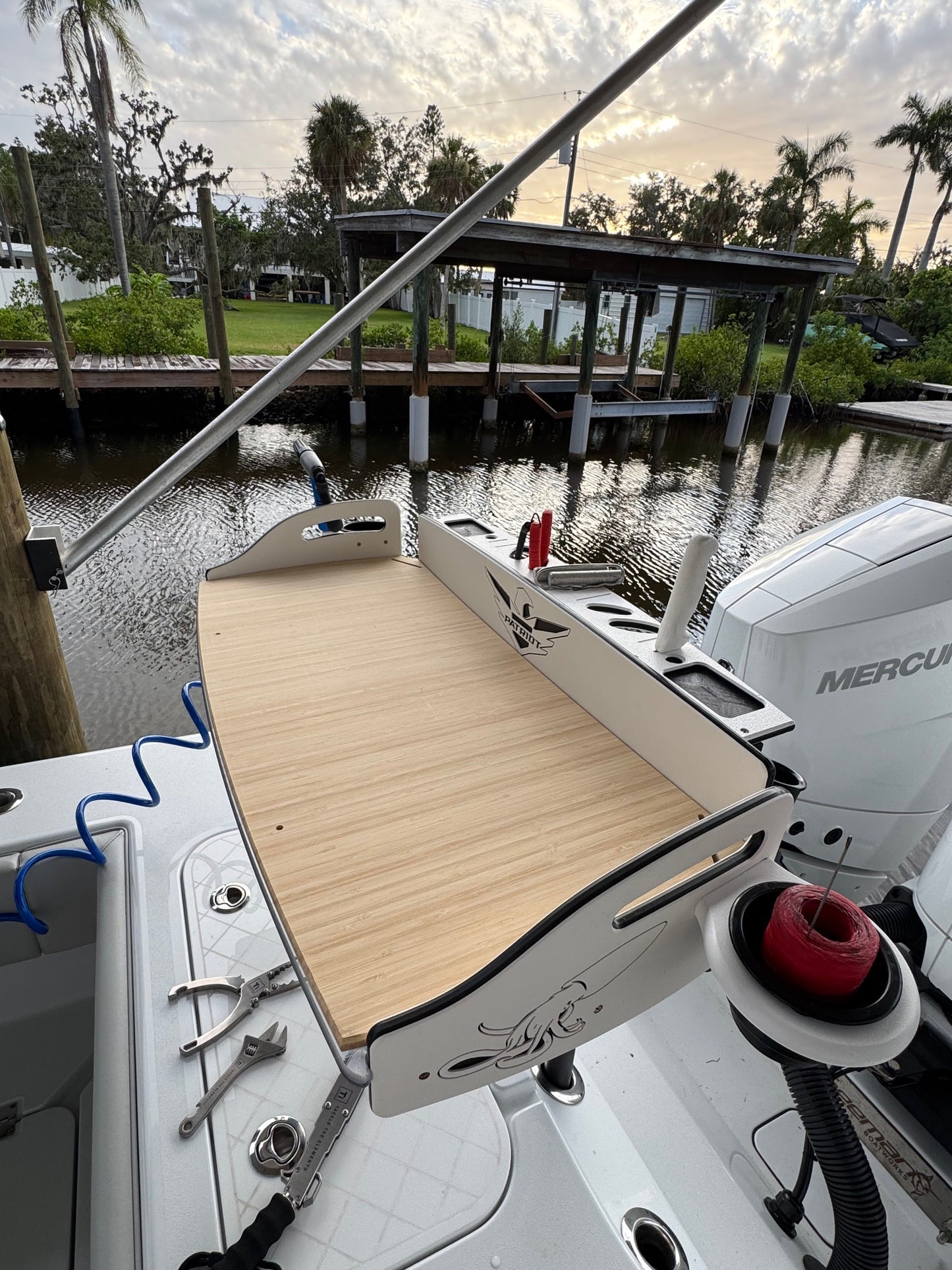 Patriot Custom Bait & Entertainment Table