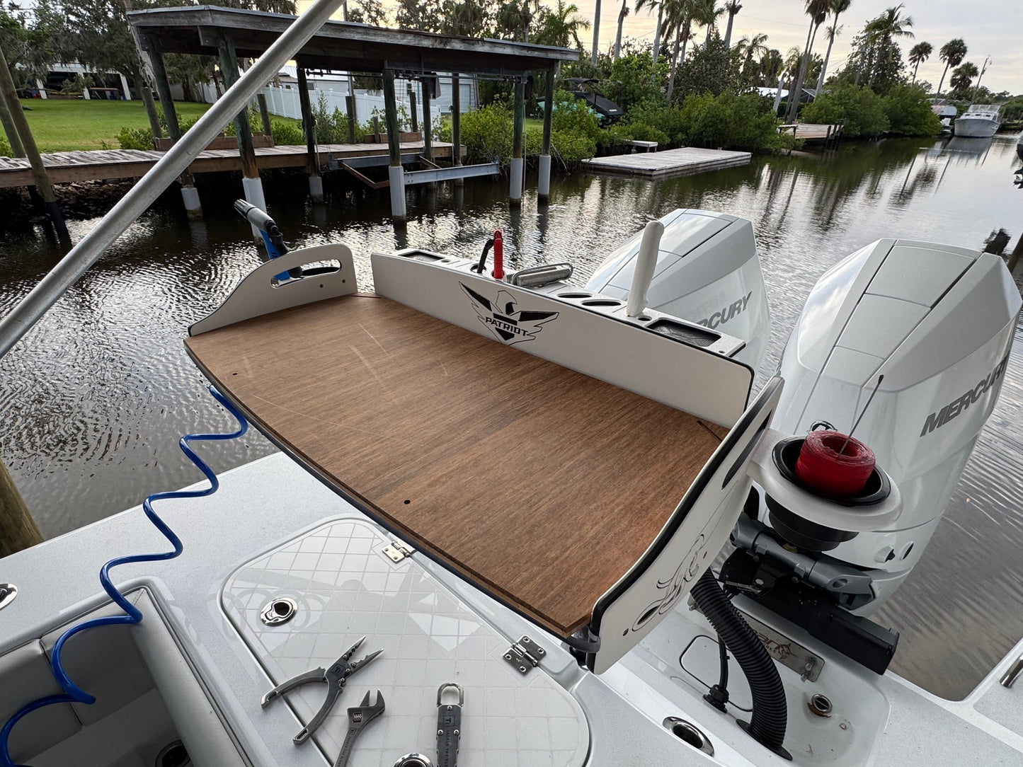 Patriot Custom Bait & Entertainment Table