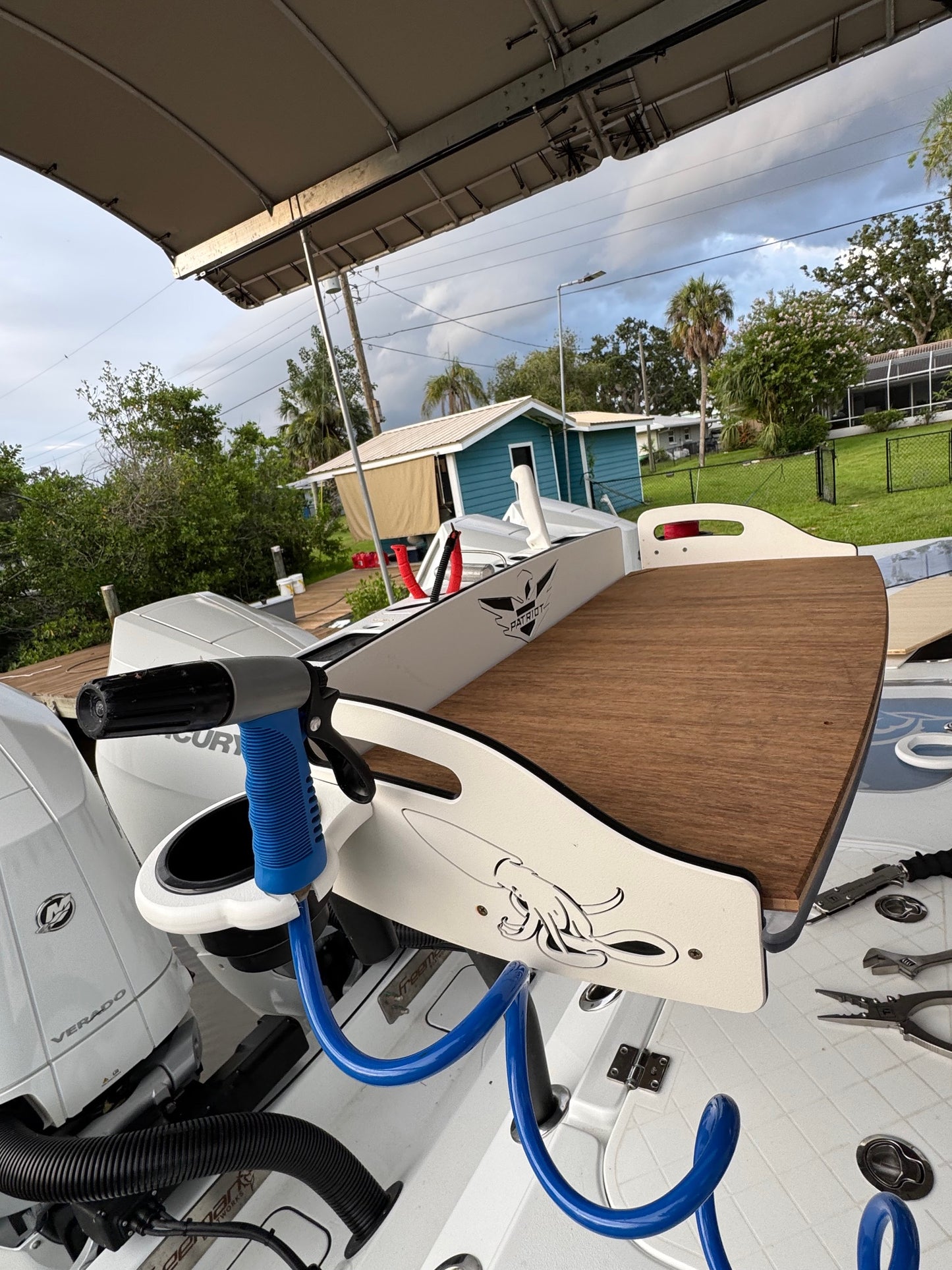 Patriot Custom Bait & Entertainment Table